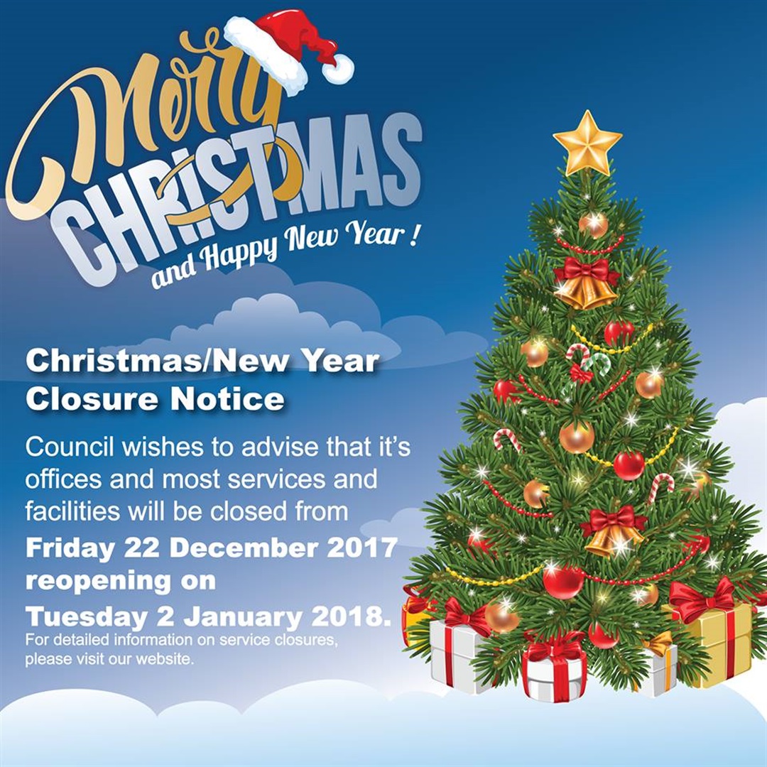 Council Service Closure Notice Snowy Valleys