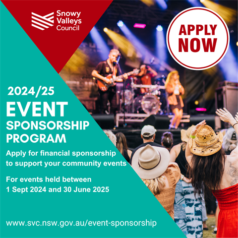 Event Sponsorship program 202425