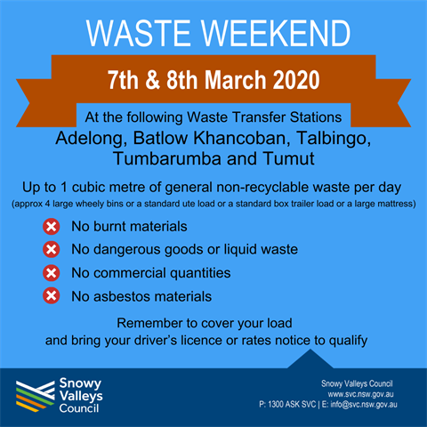 Waste weekend March 2020 - FB graphic.png